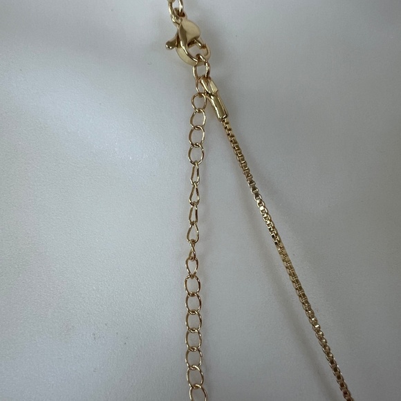 Copacabana Gold and Diamond Cross Necklace - Picture 2 of 8